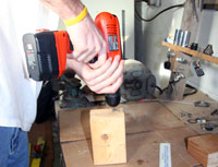 drilling holes for quick-release